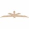 Ekena Millwork Davenport Smooth Timber Gable Bracket, Douglas Fir, 84"W x 28"H x 1 1/2"D x 5 1/2"F, 8/12 Pitch GBW084X28X0206DAV00SDF - alternate 4